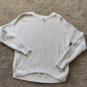 Hollister Cream Sweater